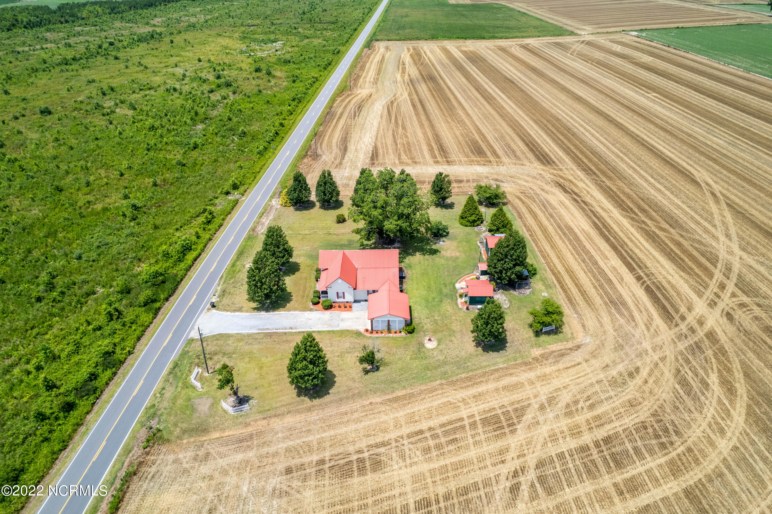 4877 Sam Everett Road Robersonville, NC 27871 - Photo 44 of 49 Aerial View 7