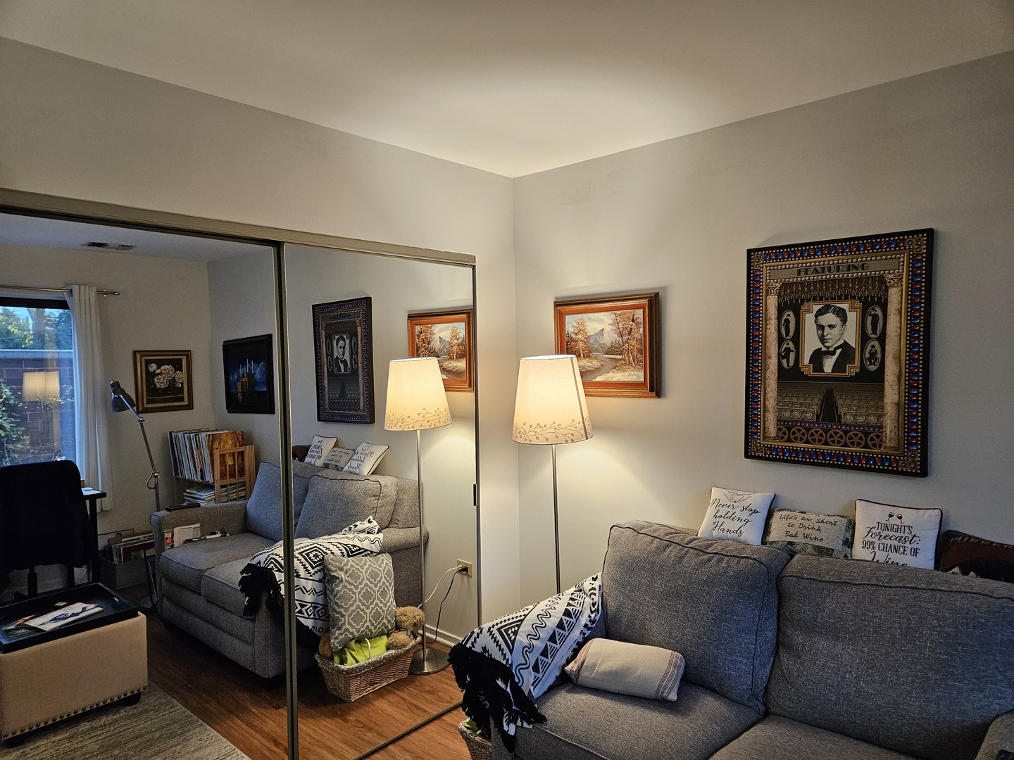 2150 Bouterse Street, Unit 106 Park Ridge, IL 60068 - Photo 13 of 25 a living room with furniture and a flat screen tv