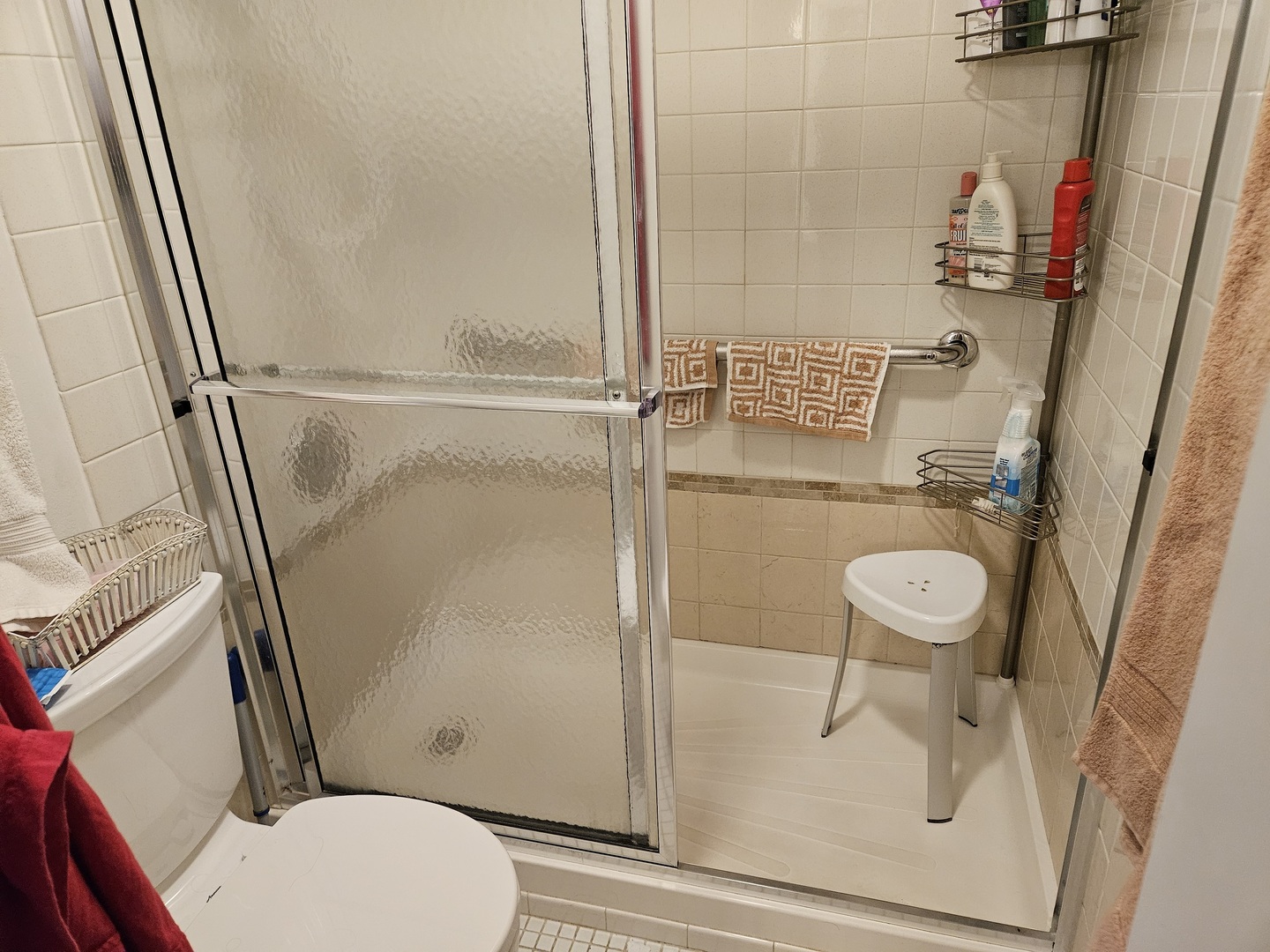 2150 Bouterse Street, Unit 106 Park Ridge, IL 60068 - Photo 18 of 25 a bathroom with a toilet and a shower