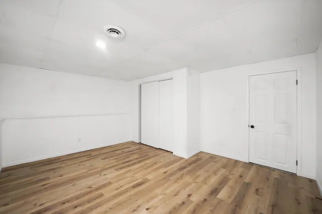 a view of empty room