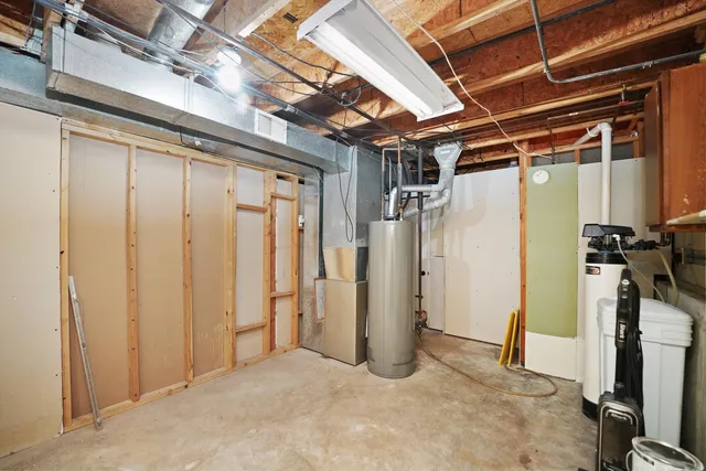 a view of a storage room