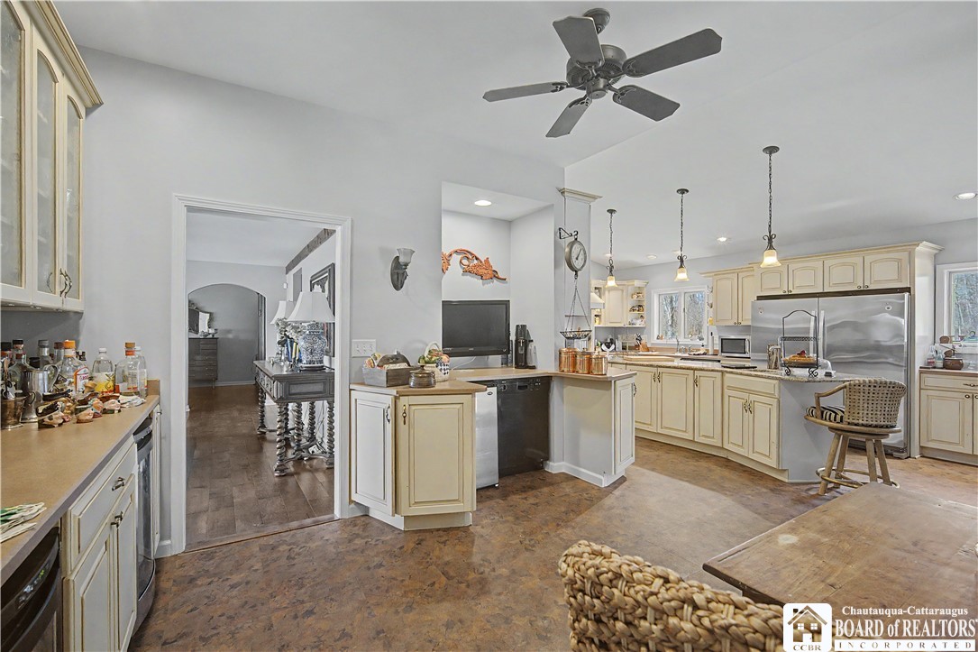 3756 Heineman Road Ellery, NY 14742 - Photo 15 of 48 Coffee bar area with under counter Frig