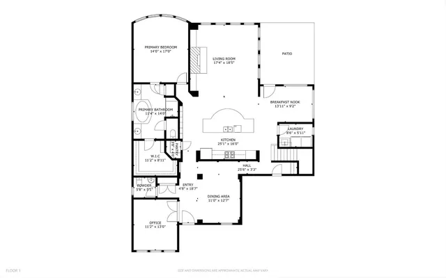 a picture of a bathroom with a shower