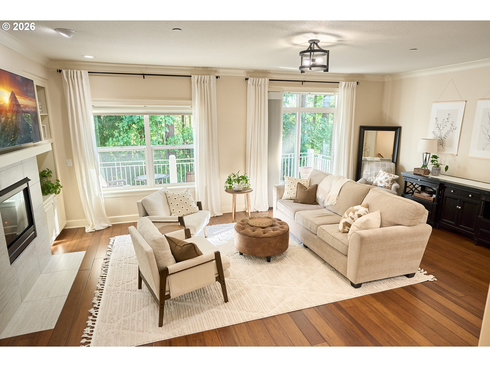 2120 Northwest Fargo Loop Camas, WA 98607 - Photo 11 of 42 a living room with furniture and a large window