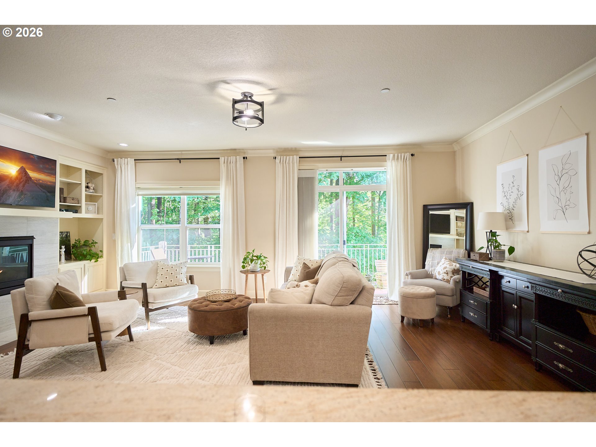 2120 Northwest Fargo Loop Camas, WA 98607 - Photo 13 of 42 a living room with furniture and a large window