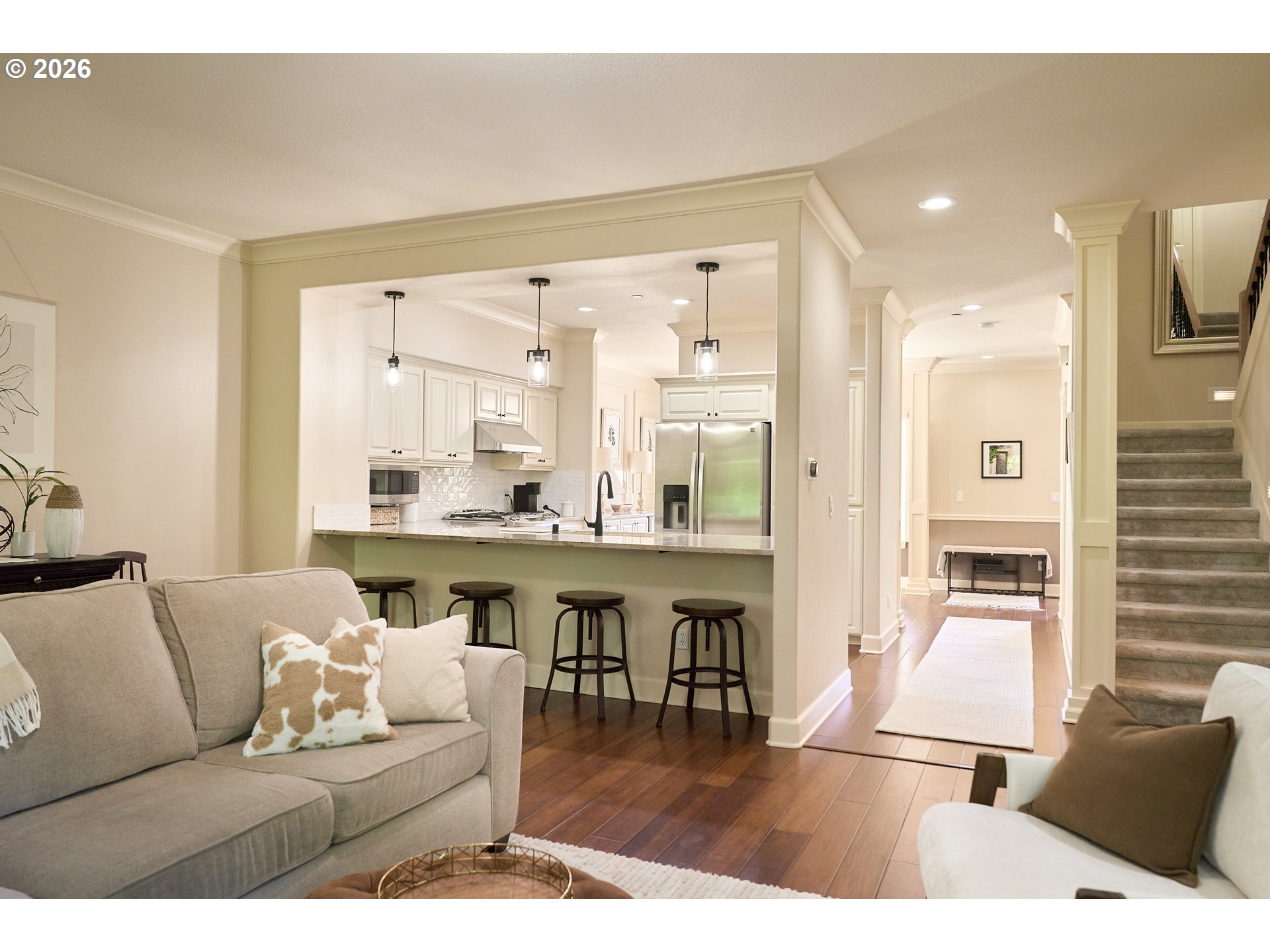 2120 Northwest Fargo Loop Camas, WA 98607 - Photo 18 of 42 a living room with furniture and a large window