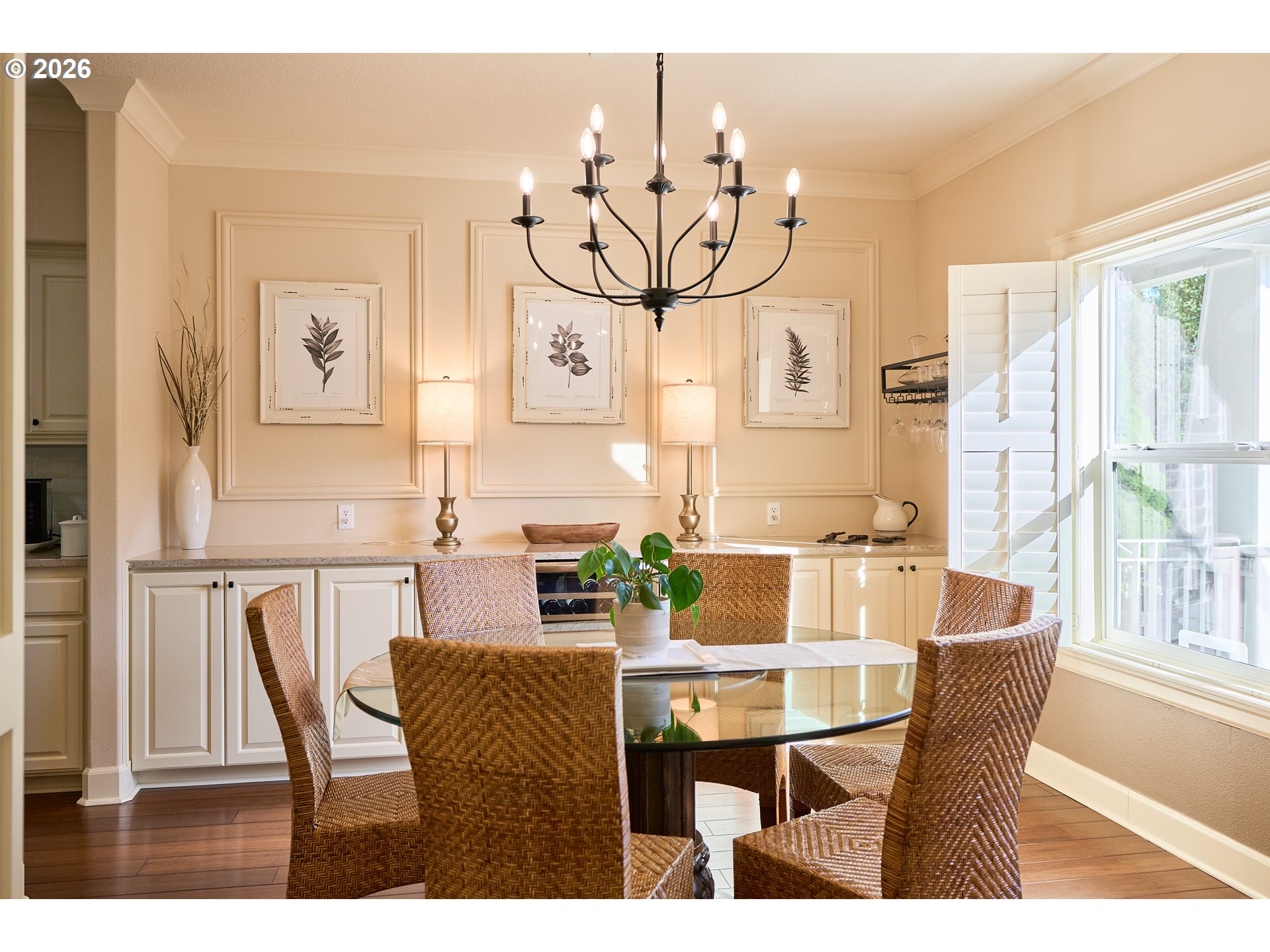 2120 Northwest Fargo Loop Camas, WA 98607 - Photo 29 of 42 a view of a dining room with furniture and wooden floor