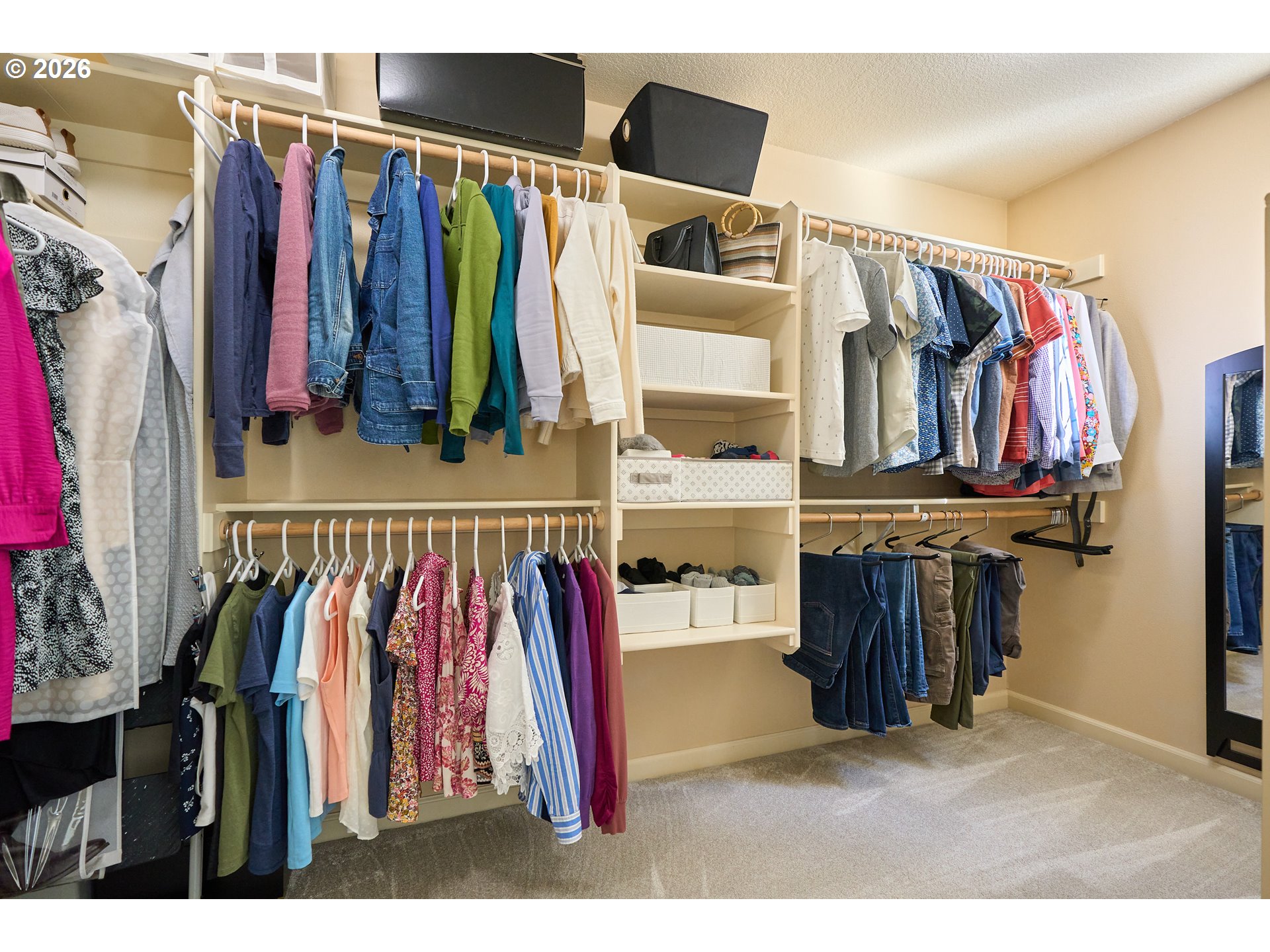 2120 Northwest Fargo Loop Camas, WA 98607 - Photo 33 of 42 a view of walk in closet with clothes and shoes