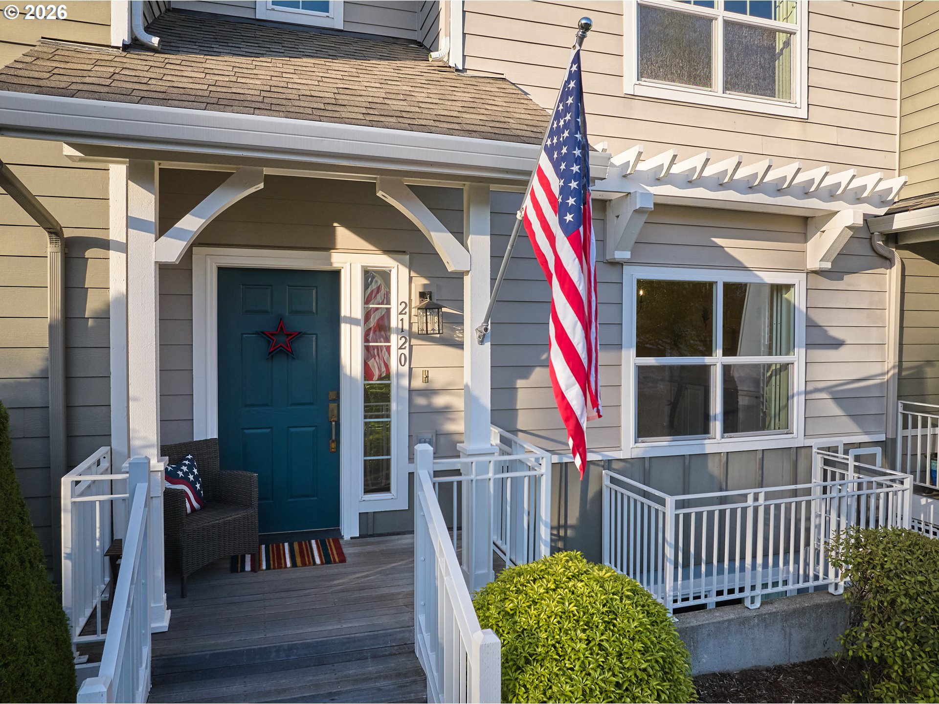 2120 Northwest Fargo Loop Camas, WA 98607 - Photo 4 of 42 a front view of a house with a porch