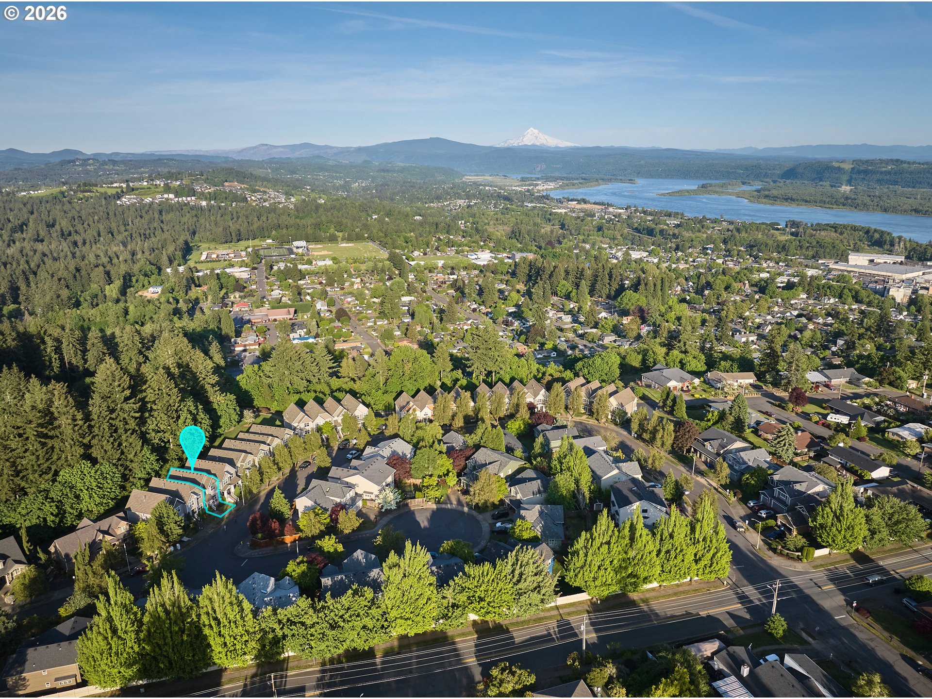 2120 Northwest Fargo Loop Camas, WA 98607 - Photo 7 of 42 a view of city and mountain