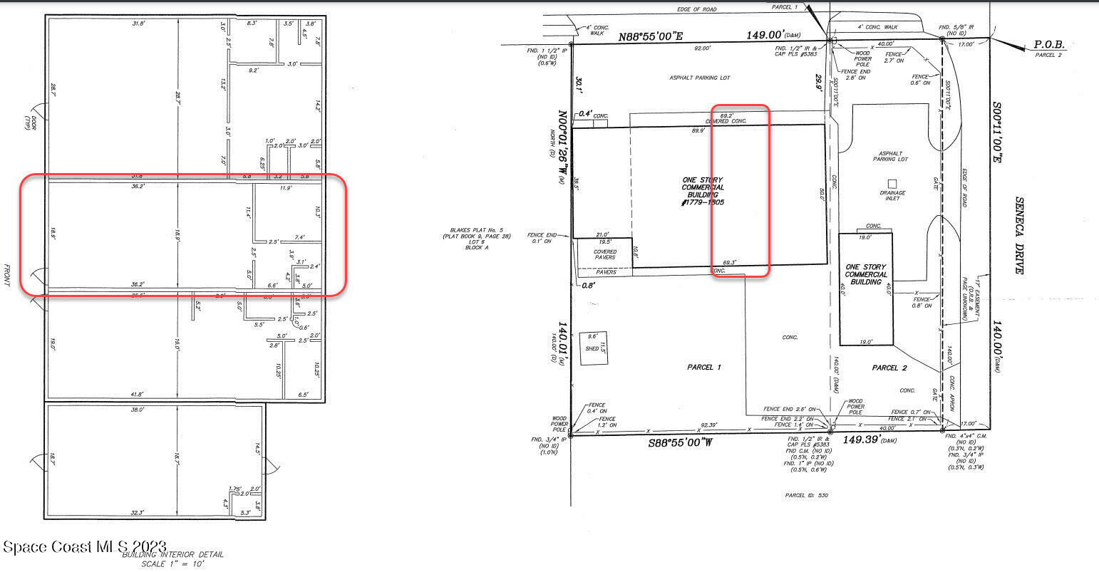 1785 Aurora Road Melbourne, FL 32935 - Photo 6 of 6 a picture of a bathroom with a shower