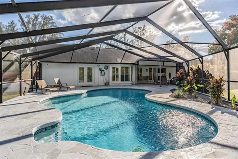 a view of outdoor space with seating