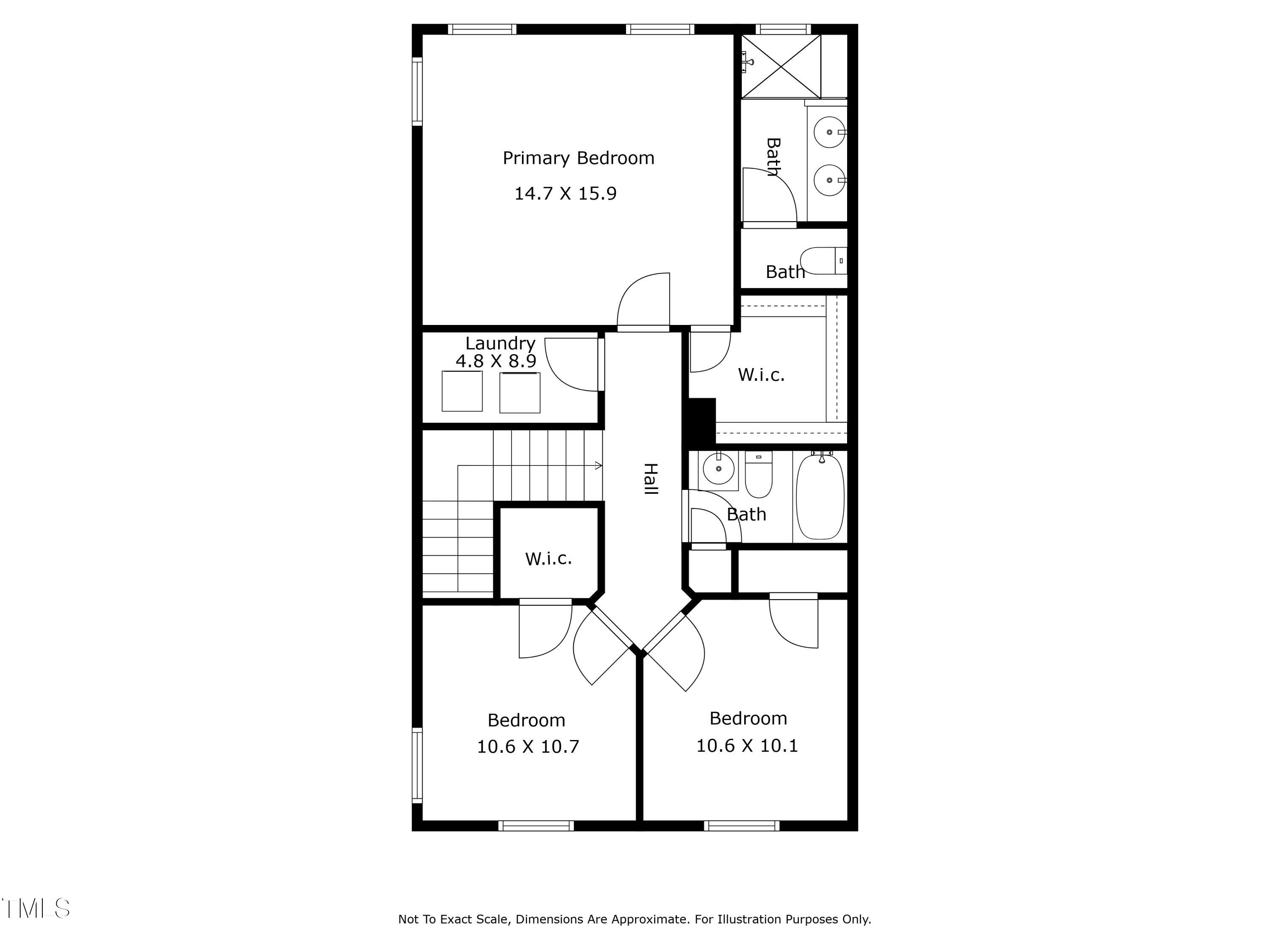 4816 Crescent Square Street Raleigh, NC 27616 - Photo 10 of 53 3rd_floor_4816_crescent_square_street_ra