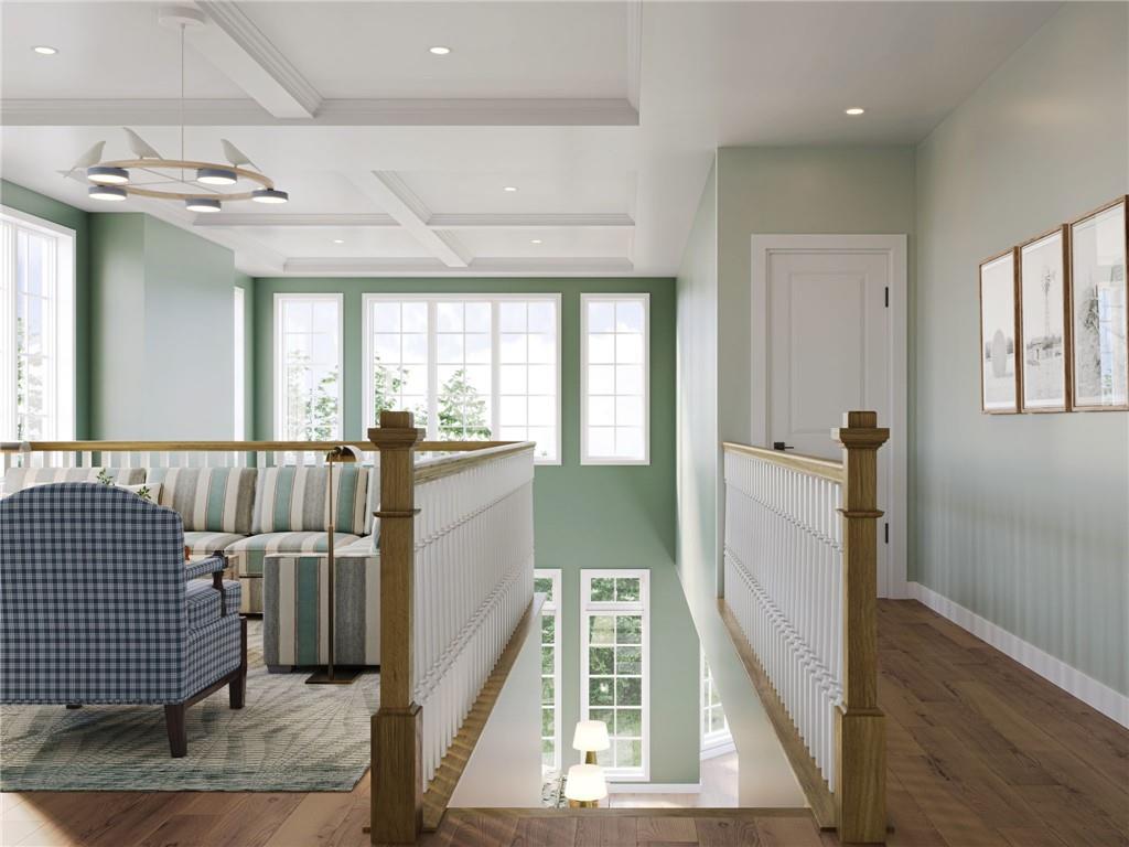 102 Ramsgate Road, Unit ORKNEY Cranberry Township, PA 16066 - Photo 15 of 40 a view of a hallway with furniture and windows