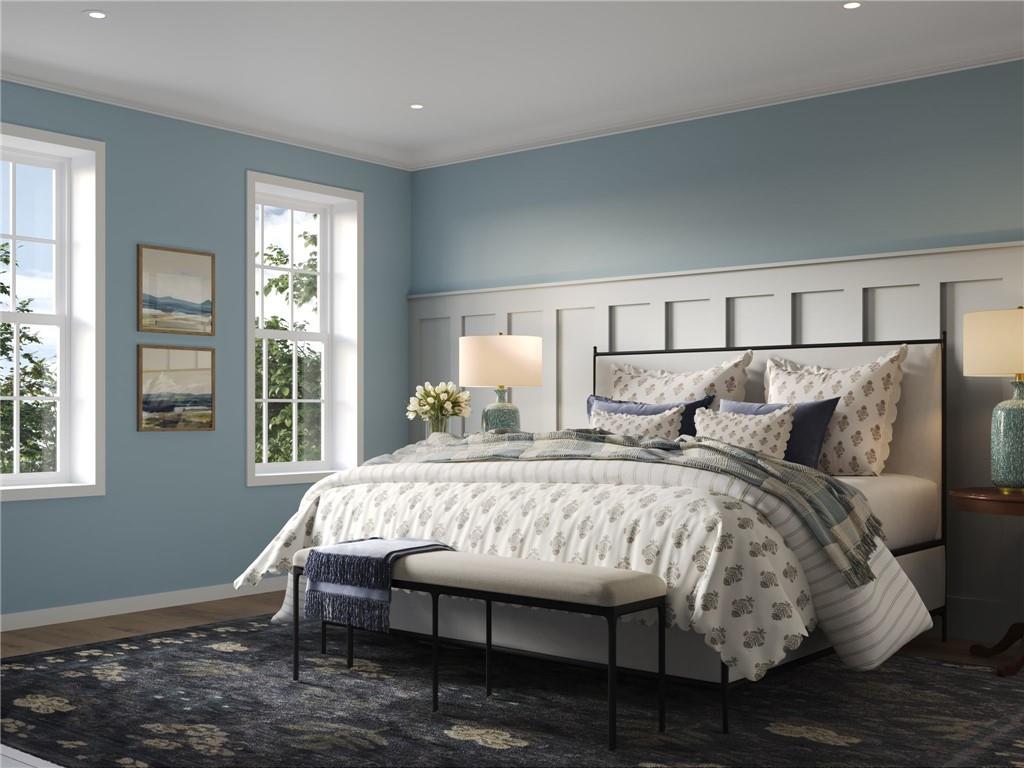 102 Ramsgate Road, Unit ORKNEY Cranberry Township, PA 16066 - Photo 19 of 40 a bedroom with bed and a window