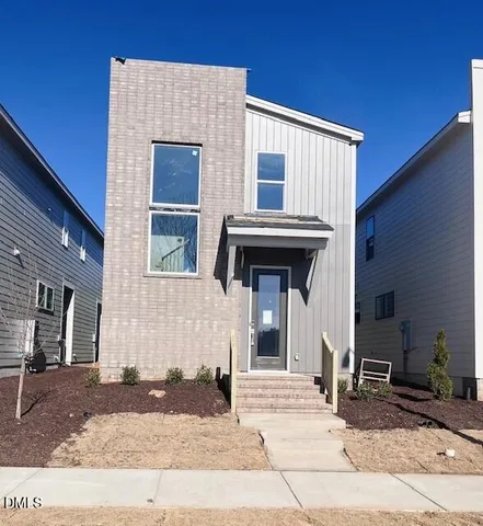 a view of a entryway of a house