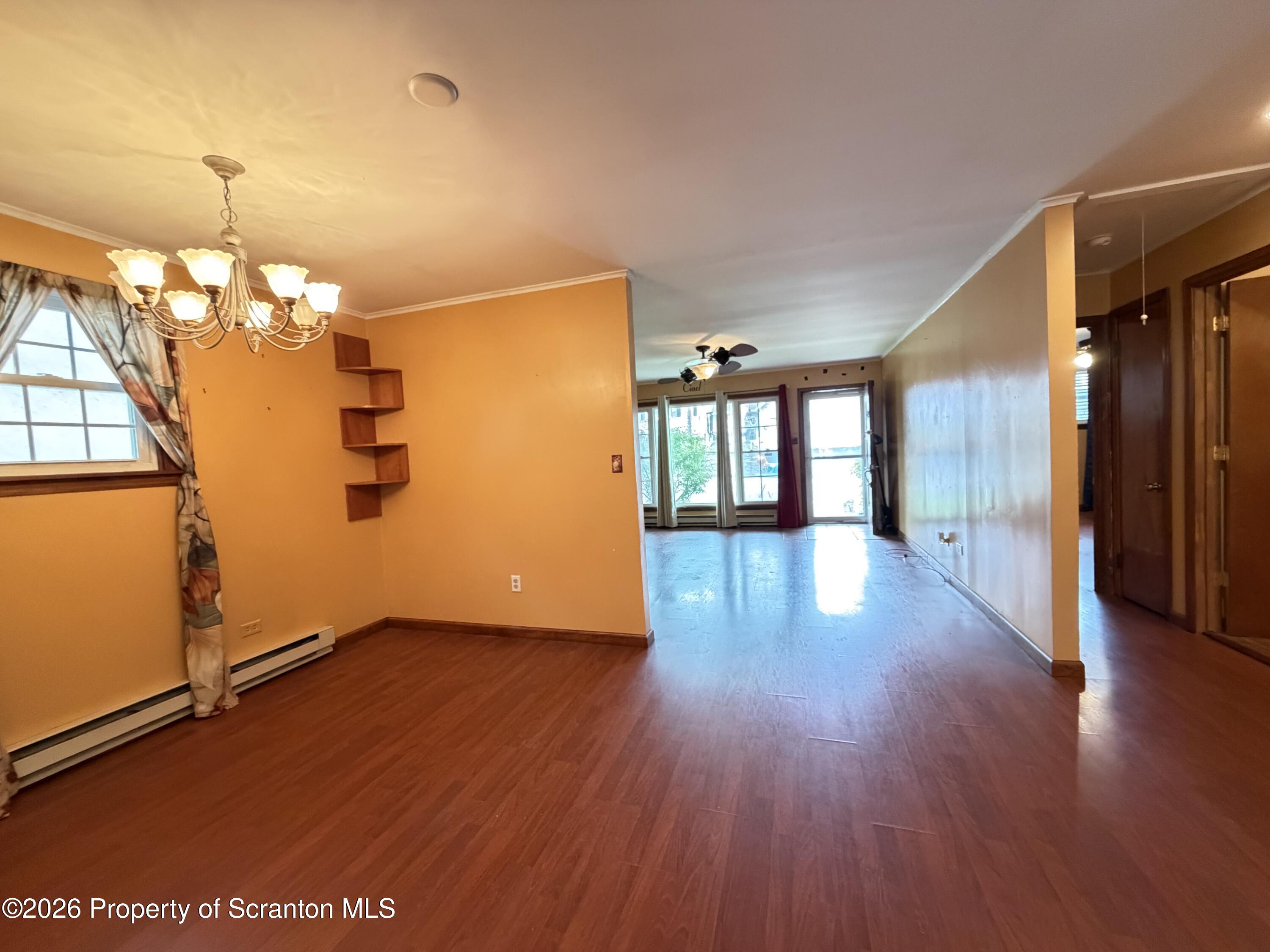 1019 Moosic Street Scranton, PA 18505 - Photo 11 of 43 a view of a room with wooden floor