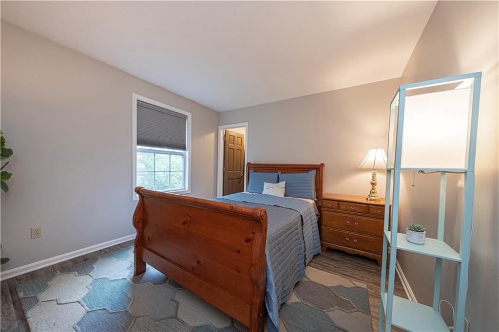 435 Cottage Lane Monroeville, PA 15146 - Photo 27 of 46 Comfortable rear 3rd bedroom featuring peaceful backyard views.