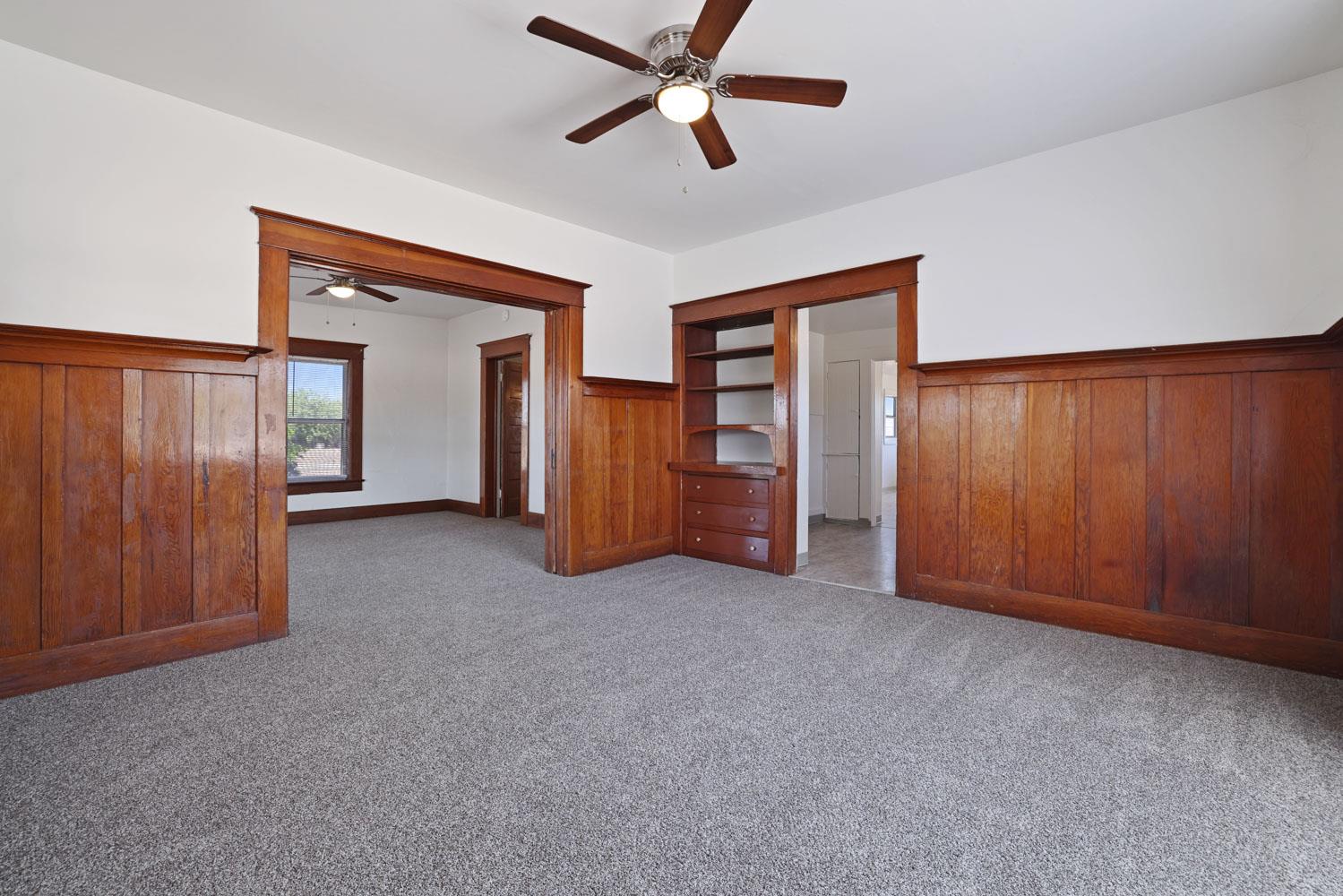 3443 Kansas Avenue Modesto, CA 95358 - Photo 6 of 45 a view of empty room with closet and ceiling fan