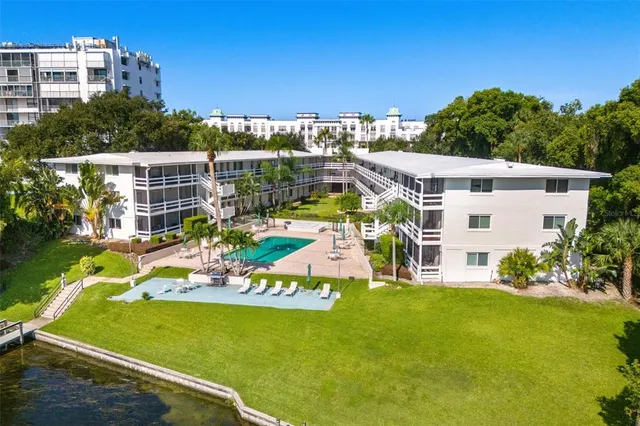 a view of a house with a big yard