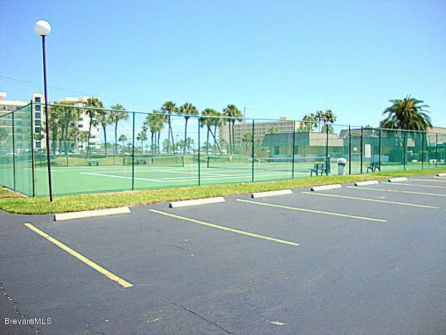 a view of a tennis court