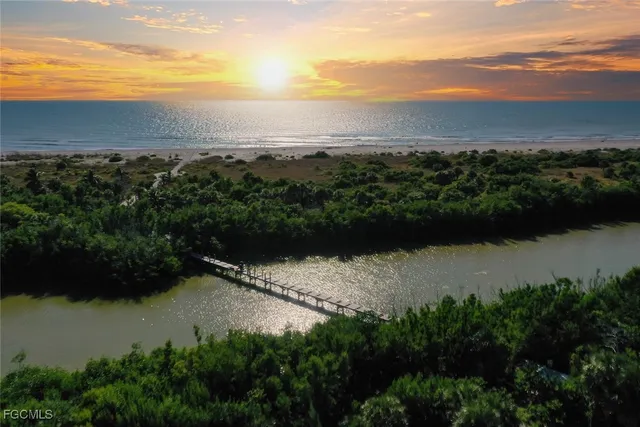 a view of lake with mountain