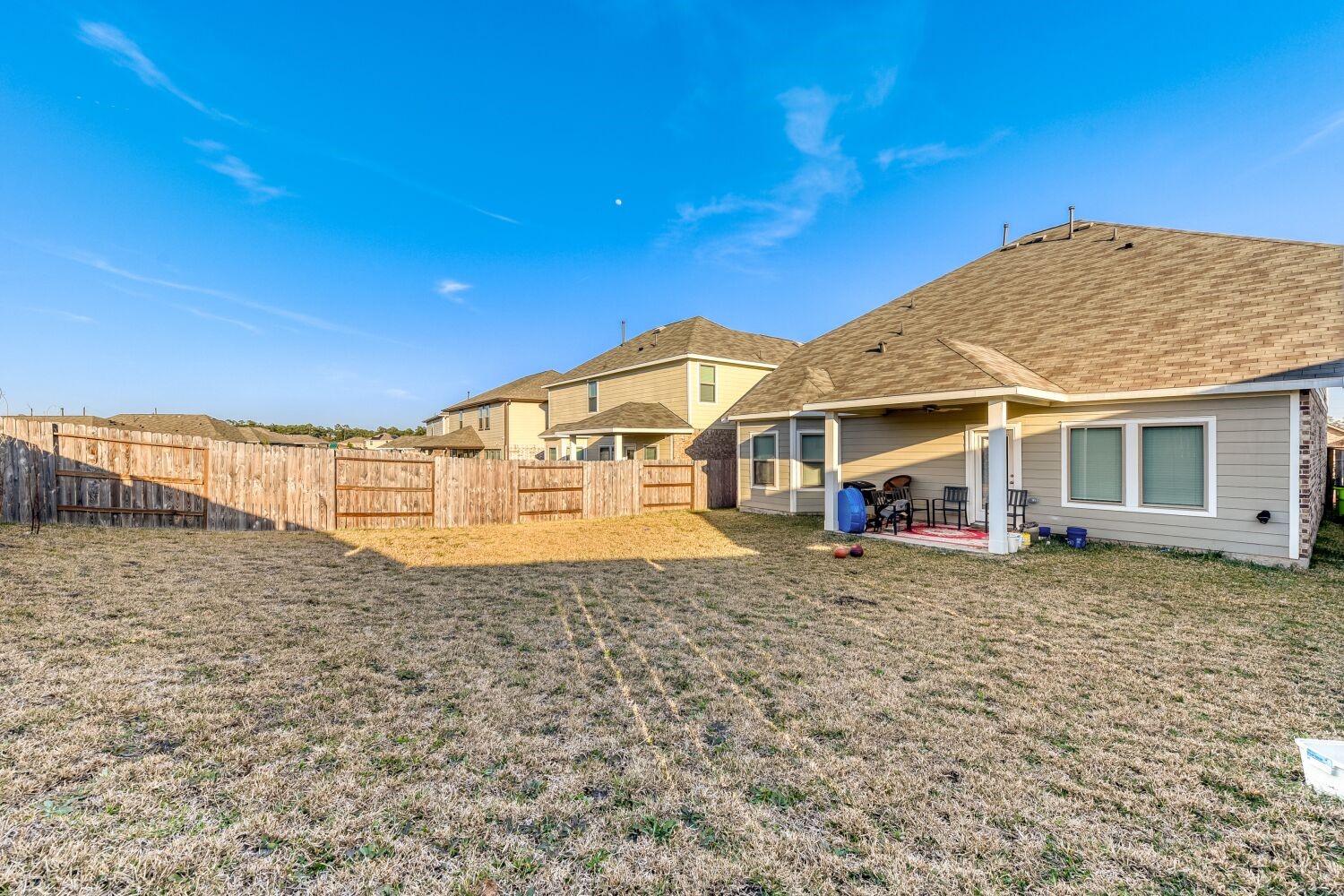 437 Ridge Palm Road Magnolia, TX 77354 - Photo 26 of 31 a view of a house with backyard