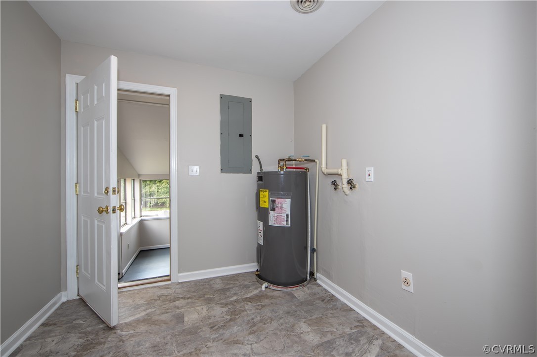 913 Yorkshire Road Colonial Heights, VA 23834 - Photo 11 of 26 Laundry/utility room is steps from the kitchen, an