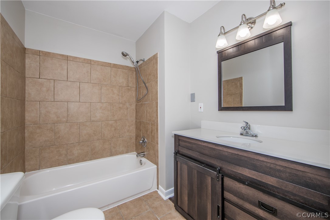 913 Yorkshire Road Colonial Heights, VA 23834 - Photo 21 of 26 Full bath has ceramic tile flooring, ceramic tile