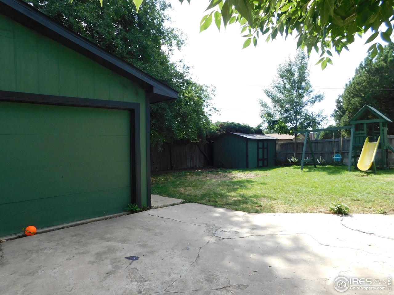 2800 Redwing Road Fort Collins, CO 80526 - Photo 14 of 15 back yard/2 car detached garage