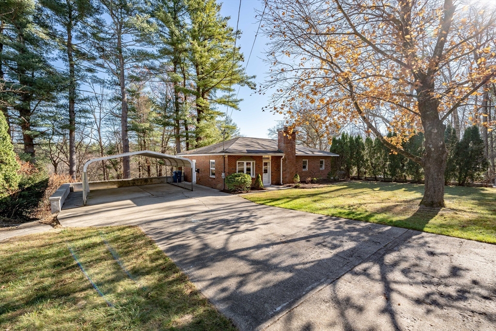 172 Bumstead Road Monson, MA 01057 - Photo 28 of 36 a view of swimming pool with trees