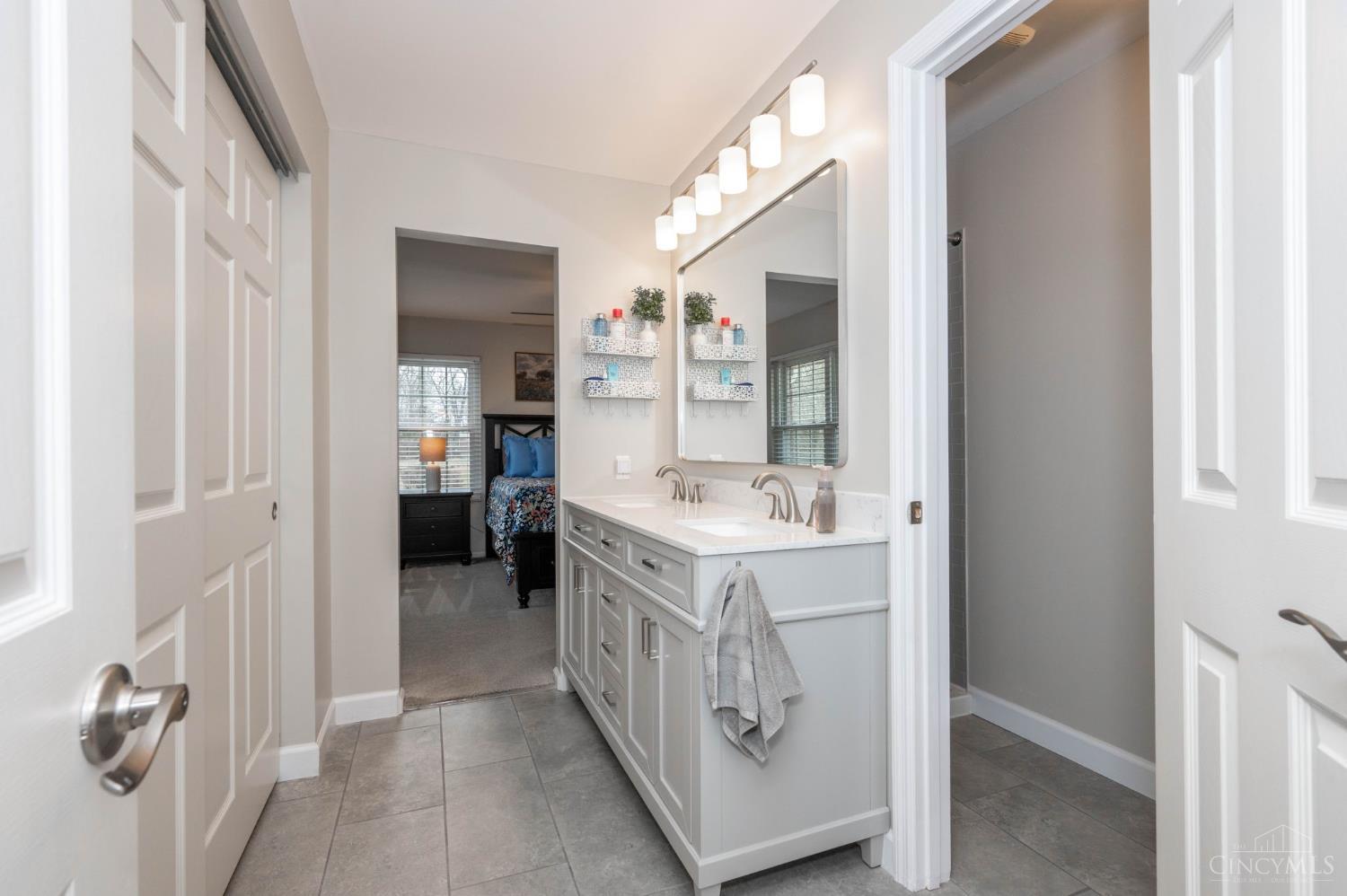 11624 Edgewood Road Harrison, OH 45030 - Photo 25 of 54 Master Bath remodeled with double vanity sink.