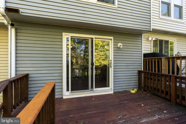 a view of a house with deck