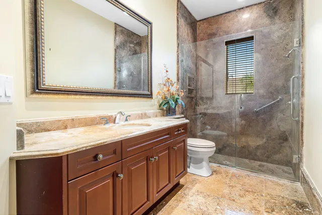 a front view of a house with swimming pool