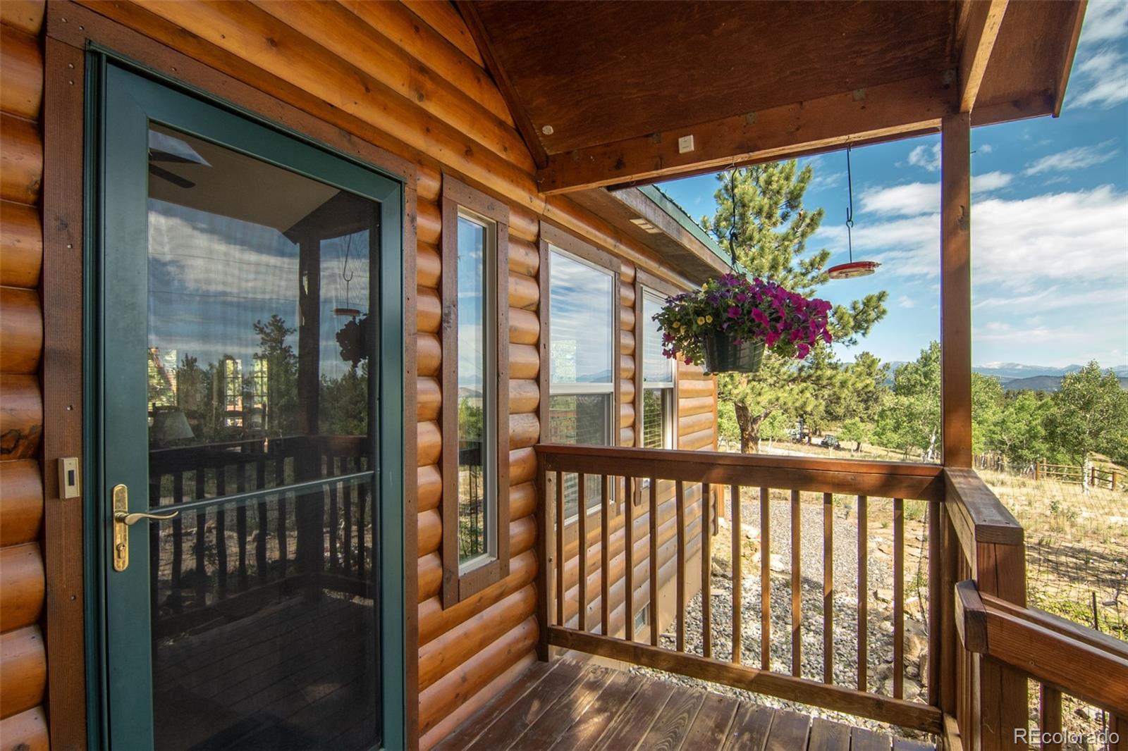 3296 Singletree Road Hartsel, CO 80449 - Photo 8 of 50 a view of a porch