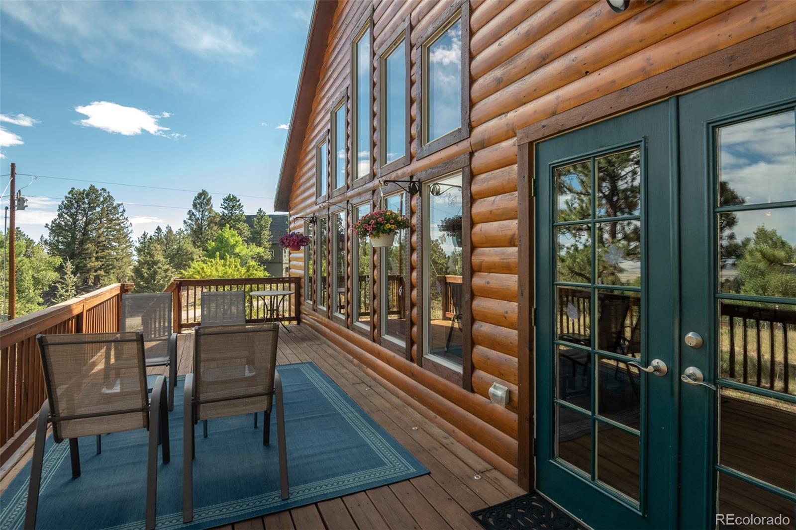 3296 Singletree Road Hartsel, CO 80449 - Photo 10 of 50 a view of balcony with furniture