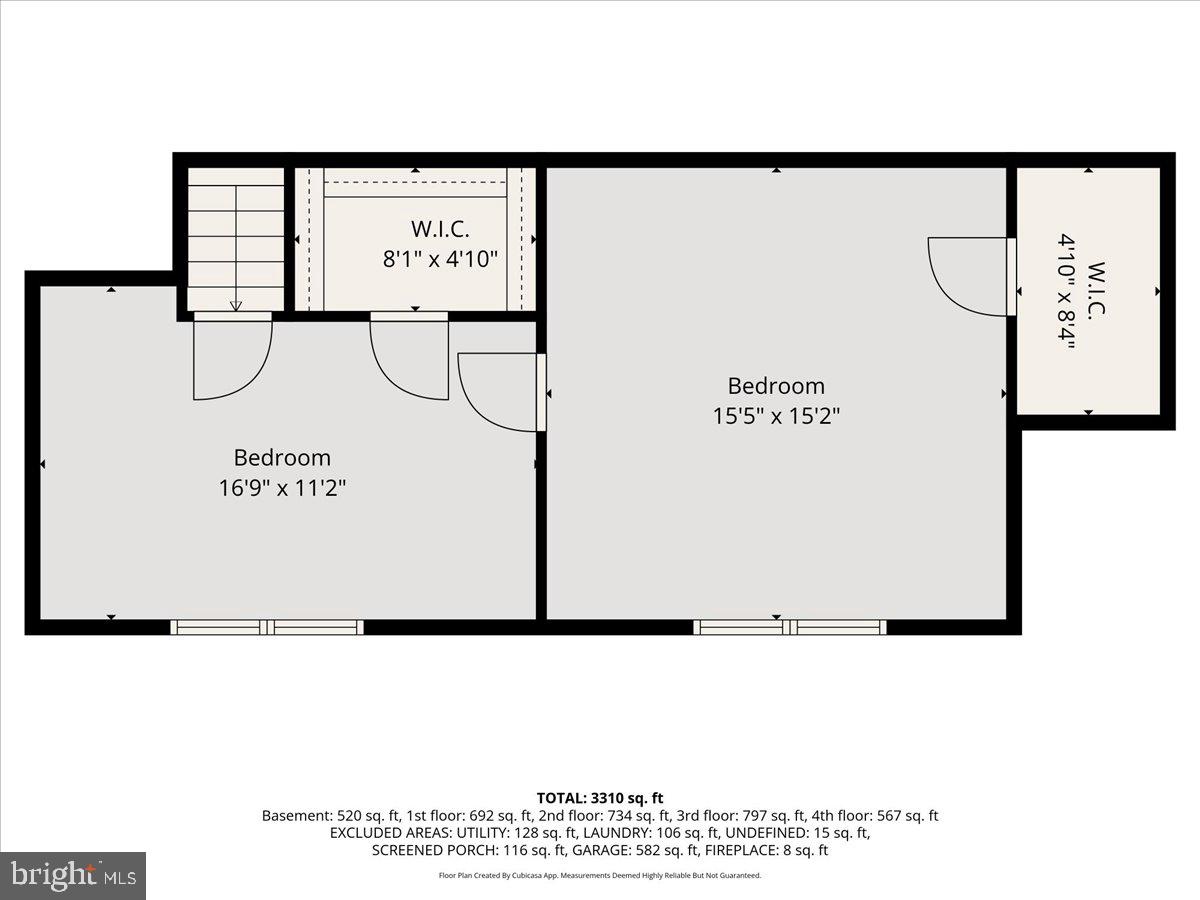 1336 Lindsay Lane Rydal, PA 19046 - Photo 42 of 44 Upper Level 2 Floor Plan