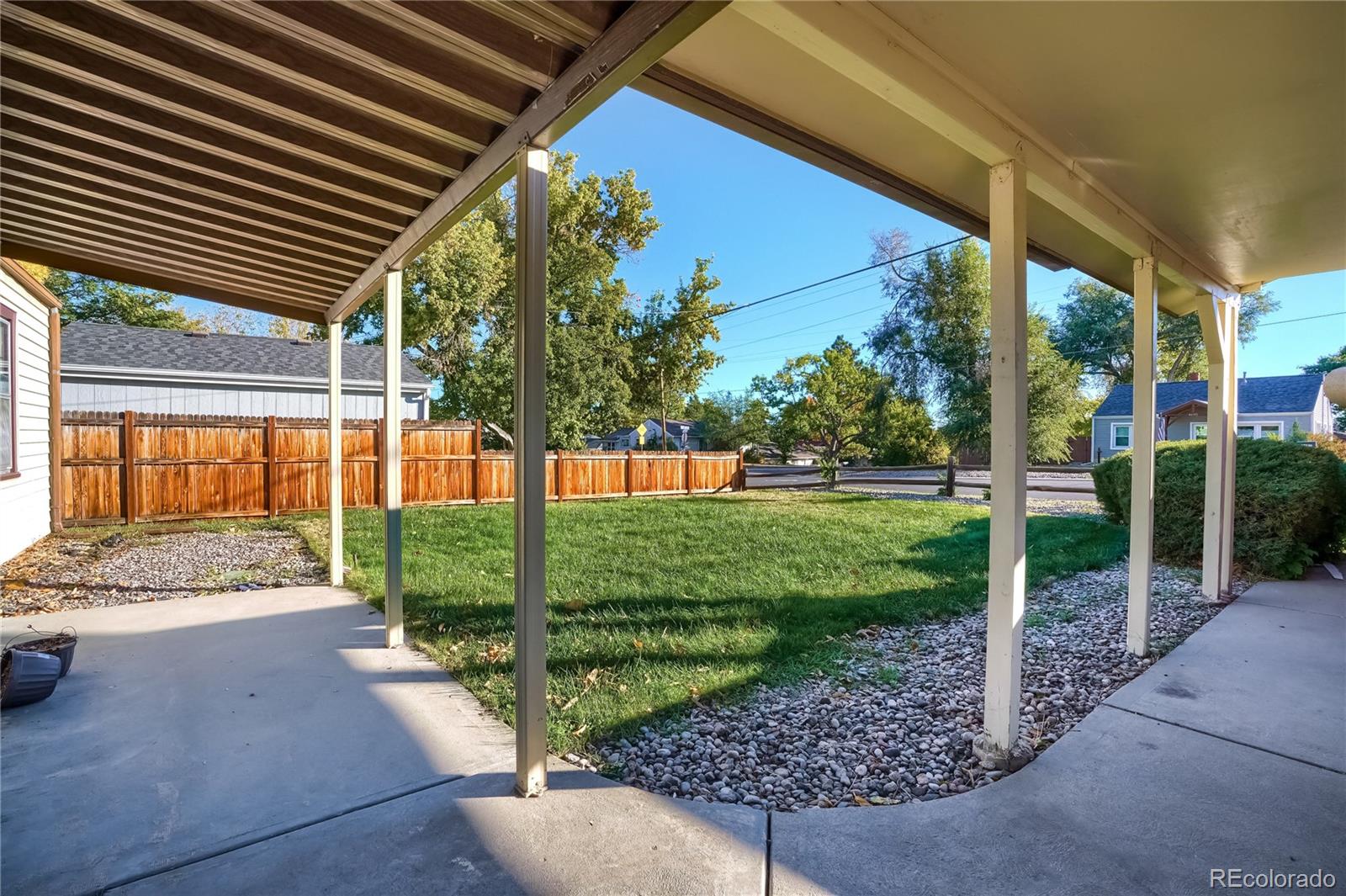 4685 Pierce Street Wheat Ridge, CO 80033 - Photo 6 of 26 a view of a backyard with garden