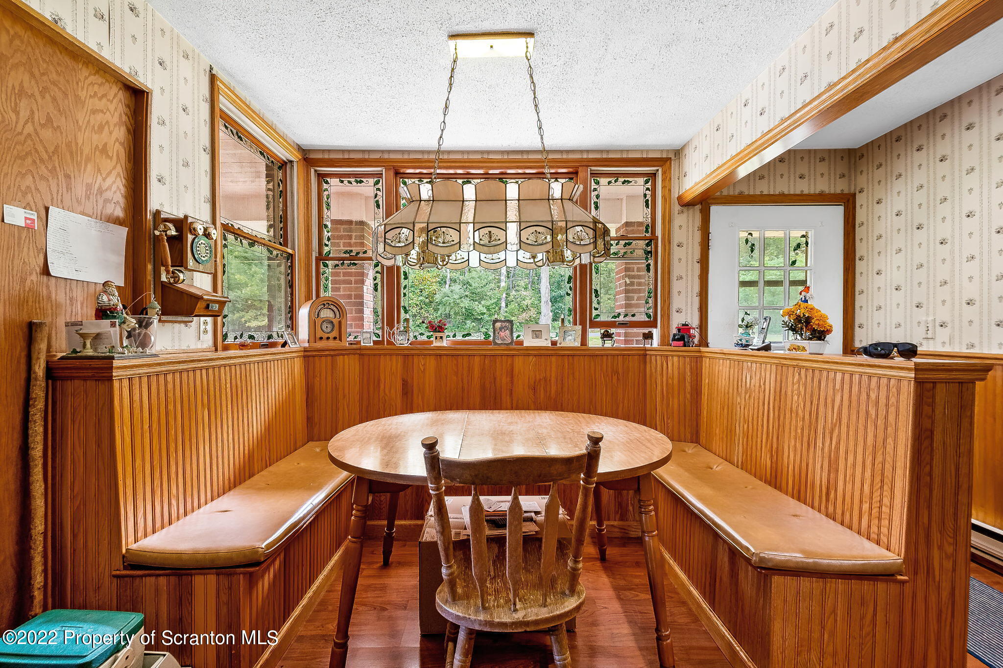 423 Fairview Road Dalton, PA 18414 - Photo 8 of 21 a view of a dining room with furniture window and outside view