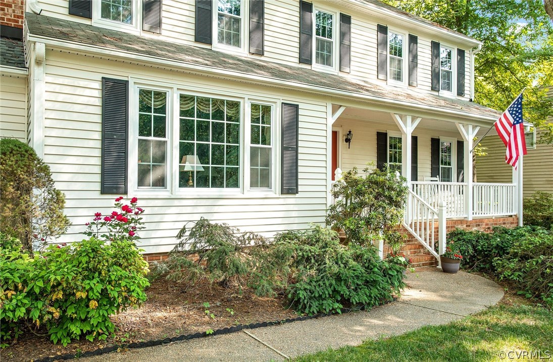 14209 Long Gate Road Midlothian, VA 23112 - Photo 3 of 36 a house view with a outdoor space