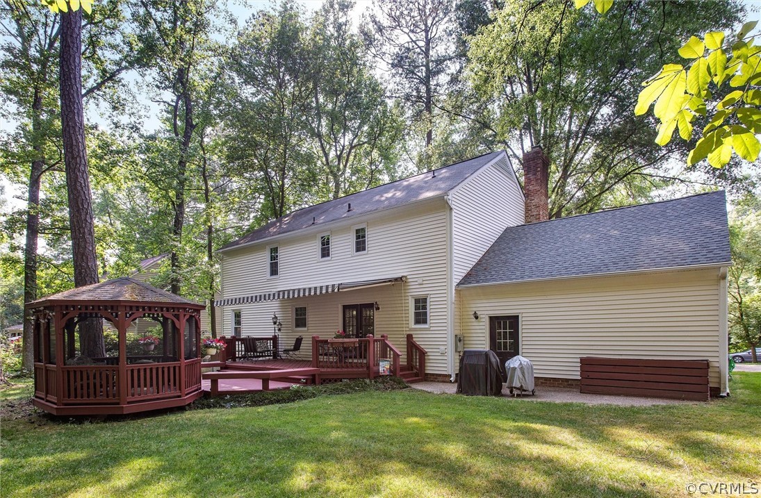 14209 Long Gate Road Midlothian, VA 23112 - Photo 35 of 36 a front view of a house with garden