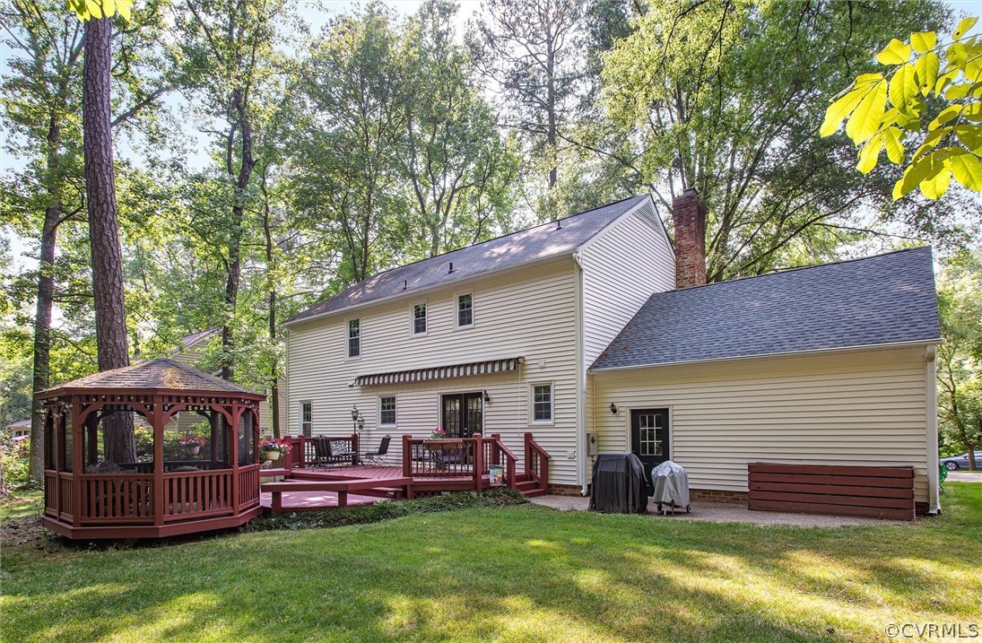 14209 Long Gate Road Midlothian, VA 23112 - Photo 36 of 36 a view of a house with a yard and sitting area