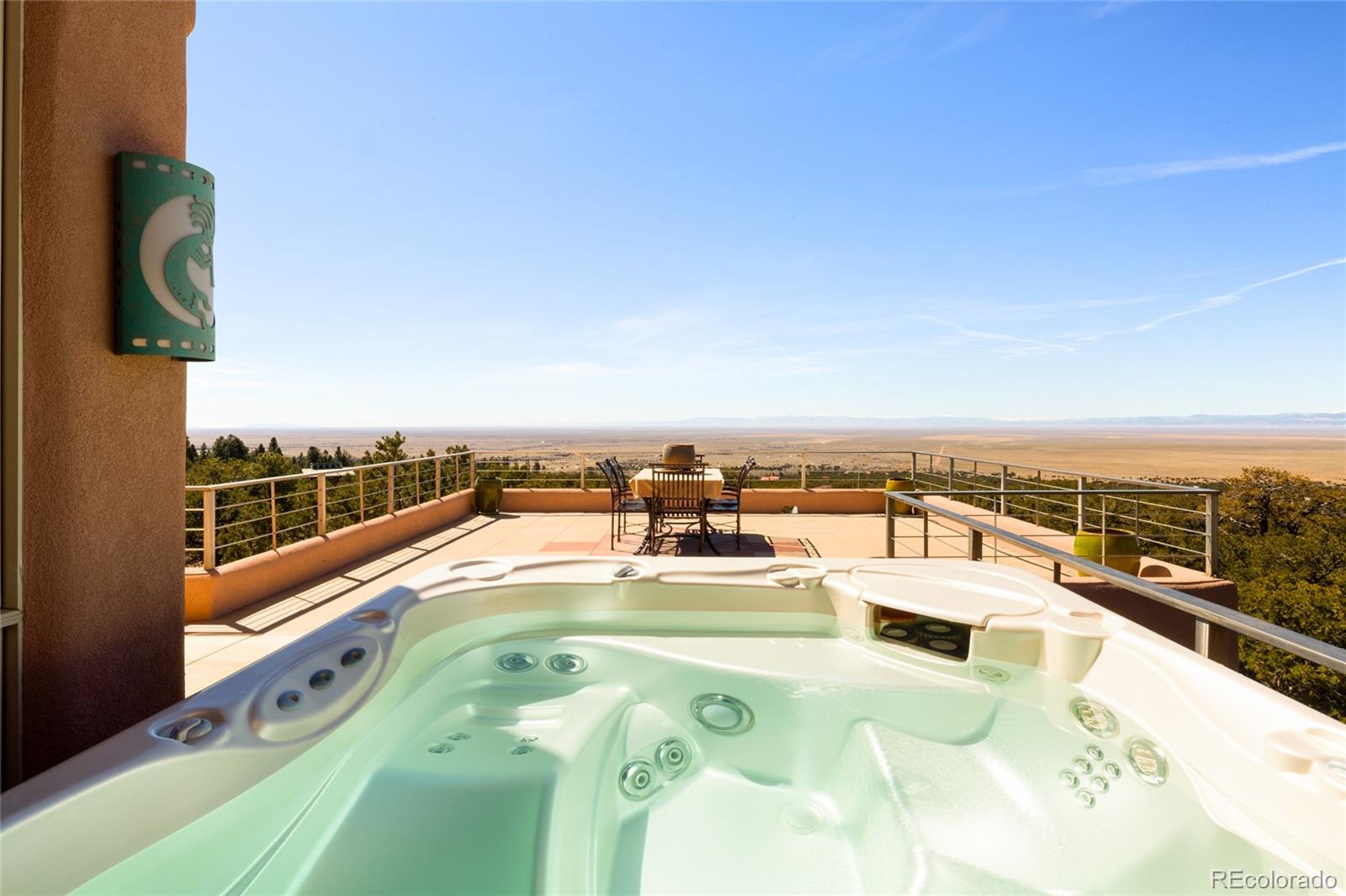 1329 Moonlight Way Crestone, CO 81131 - Photo 36 of 50 a view of a swimming pool with an ocean view