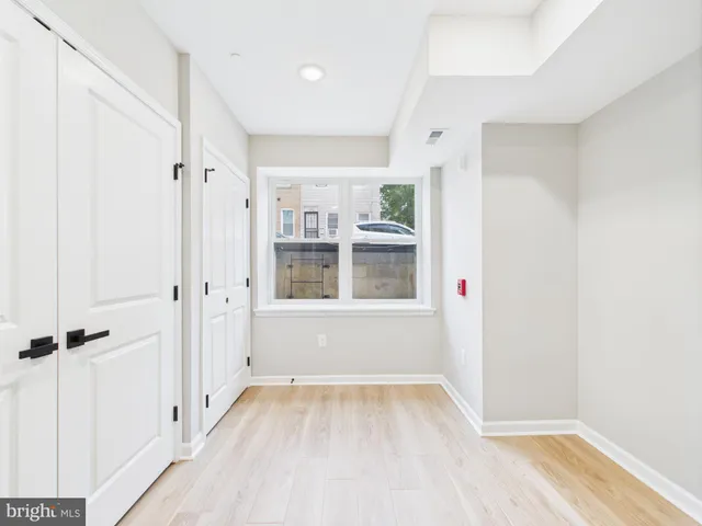 wooden floor in an empty room