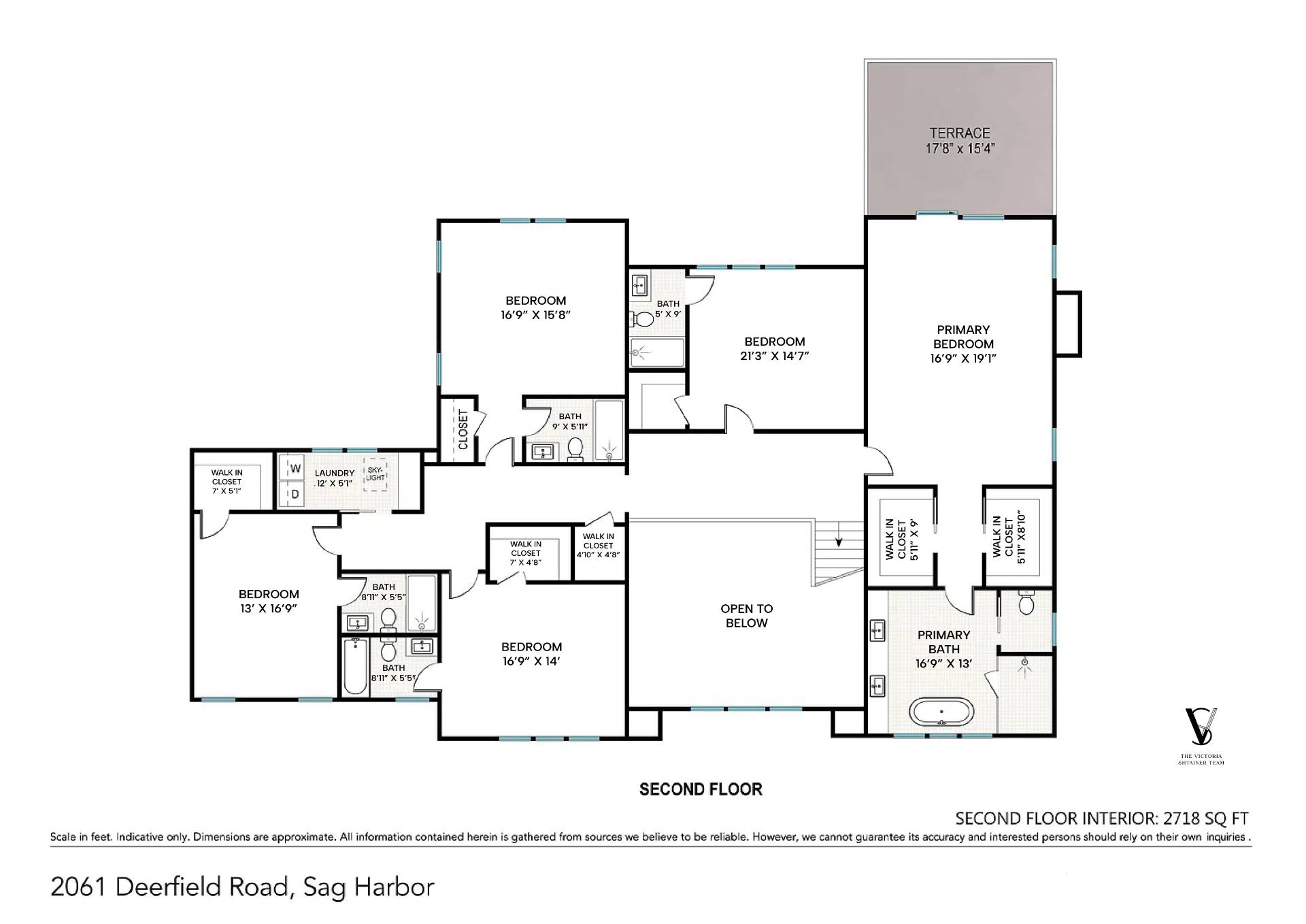 2061 Deerfield Road Sag Harbor, NY 11963 - Photo 32 of 33 a black and white photo of a picture of a floor