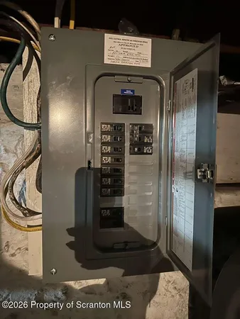 a view of water heater room