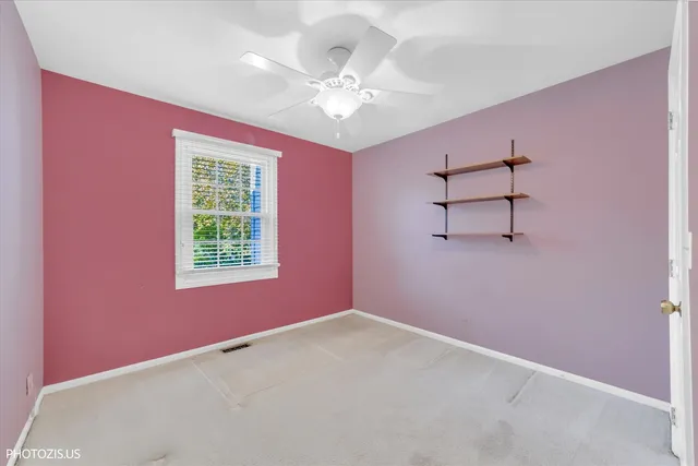 a view of a livingroom with a window