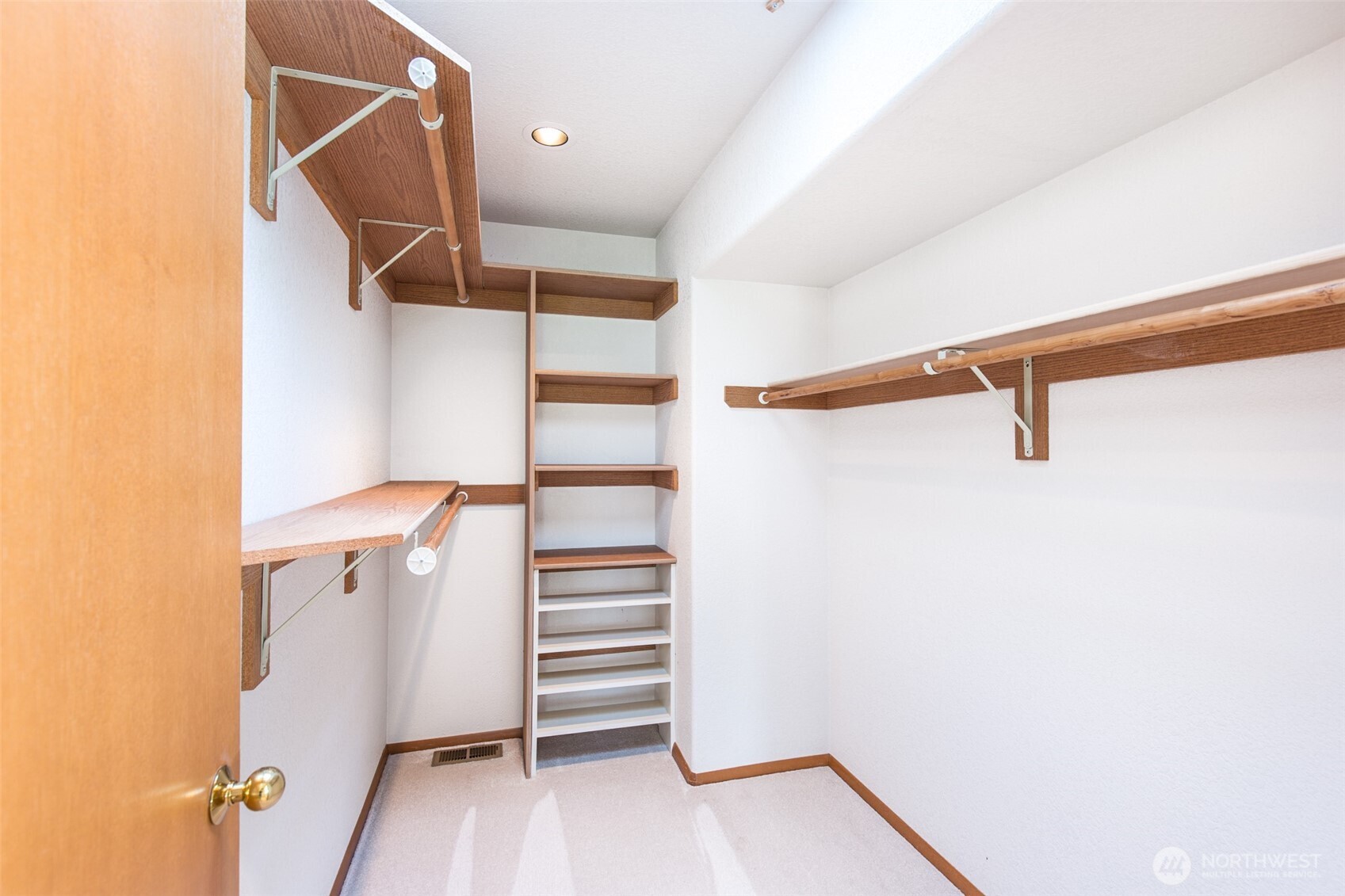 170 Hurricane Ridge Drive Sequim, WA 98382 - Photo 24 of 39 a view of walk in closet with clothes and shoes