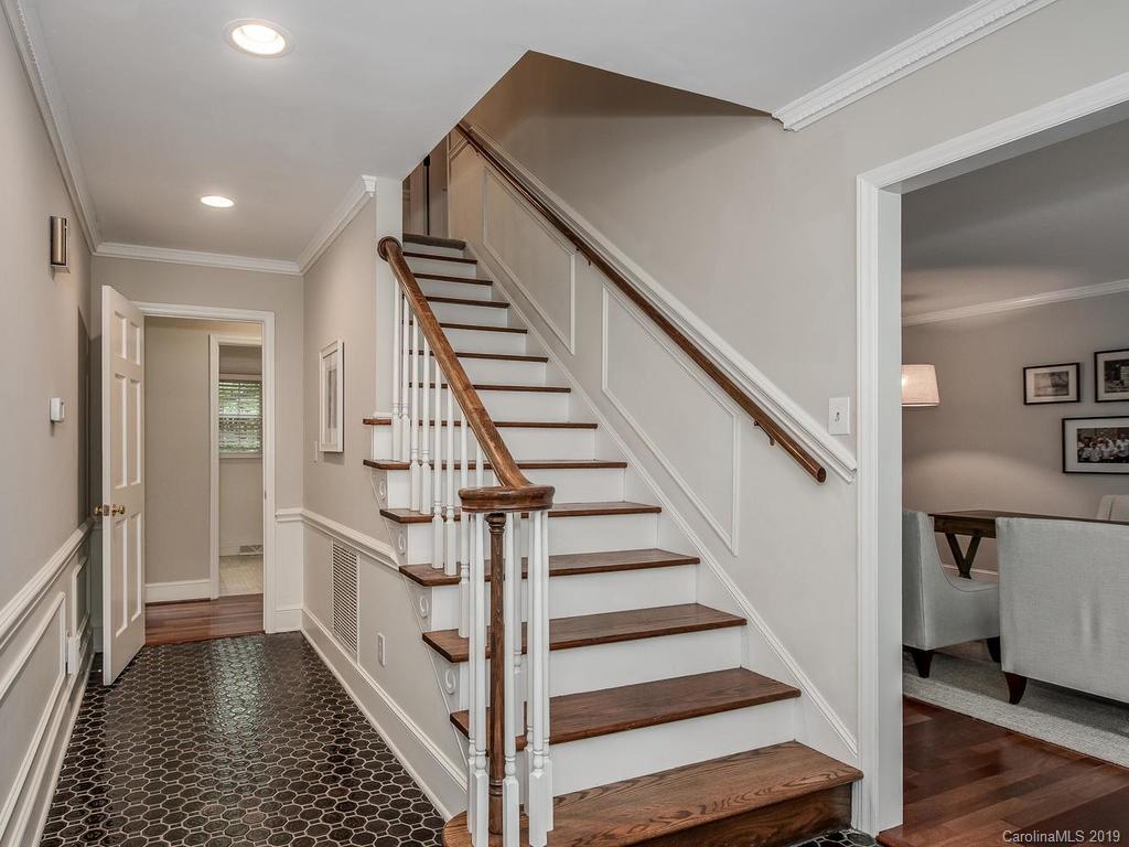 2801 Houston Branch Road Charlotte, NC 28270 - Photo 5 of 31 a view of entryway and hall with wooden floor