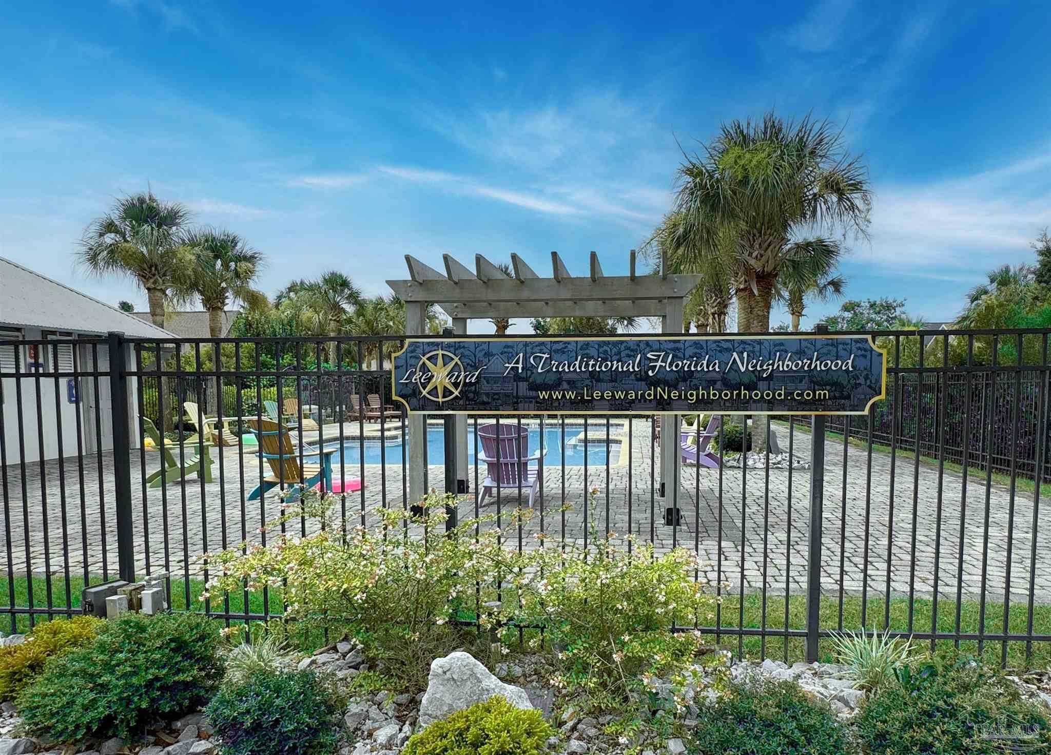 569 Downhaul Drive Pensacola, FL 32507 - Photo 9 of 13 a view of a balcony with a garden